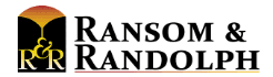 海外主要取引先 RANSOM&RANDOLPH ロゴ
